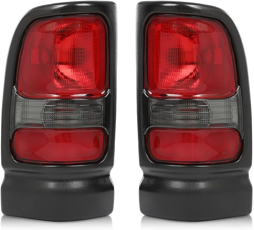  Tail Lights Compatible with Dodge Ram 1500 1994-2001 | Tail Lamps Assembly,Fit Dodge Ram 2500 3500 1994-2002